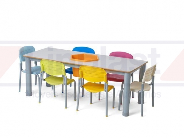 Conjunto Retangular com Balde 