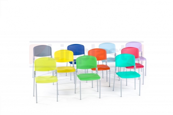 Cadeiras Empilháveis Infantil Resina Comfort
