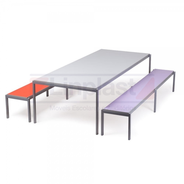 Conjunto  Refeição Infantil Empilhável - Platinum